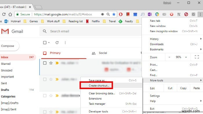 Gmailデスクトップアプリを作成する方法 