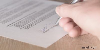 書面による署名をGoogleドキュメントに追加する方法 