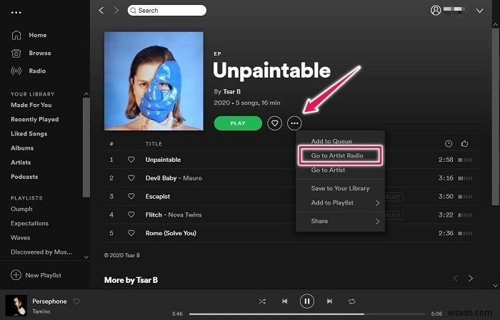 Spotifyでラジオ局を作成して新しい音楽を見つける方法 