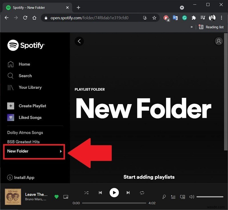 Spotifyでフォルダを作成してプレイリストを管理する方法 