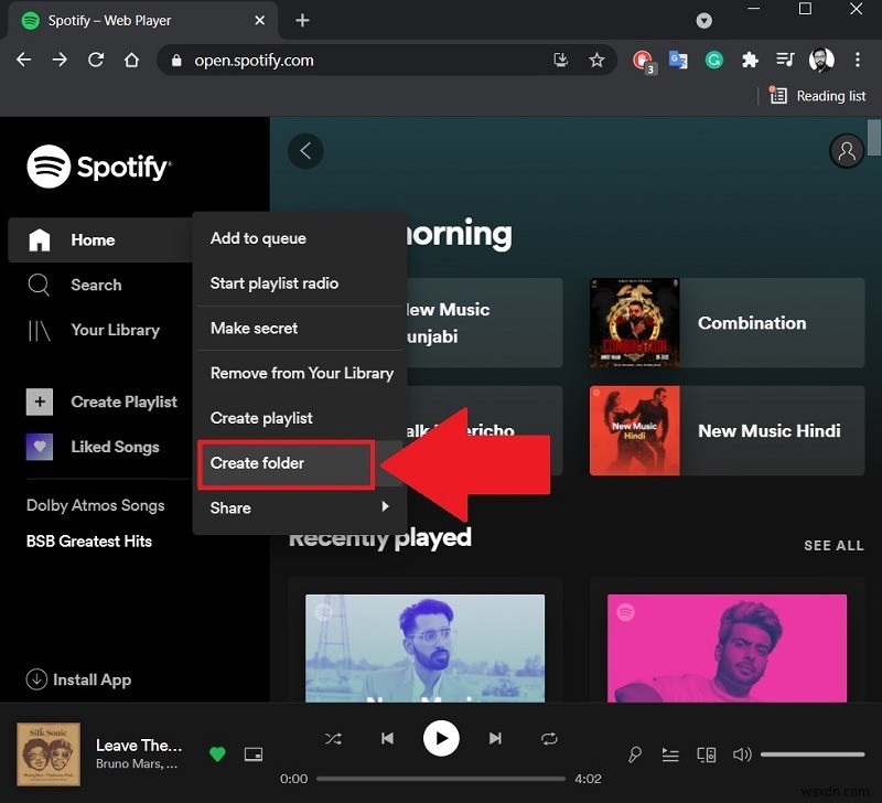 Spotifyでフォルダを作成してプレイリストを管理する方法 