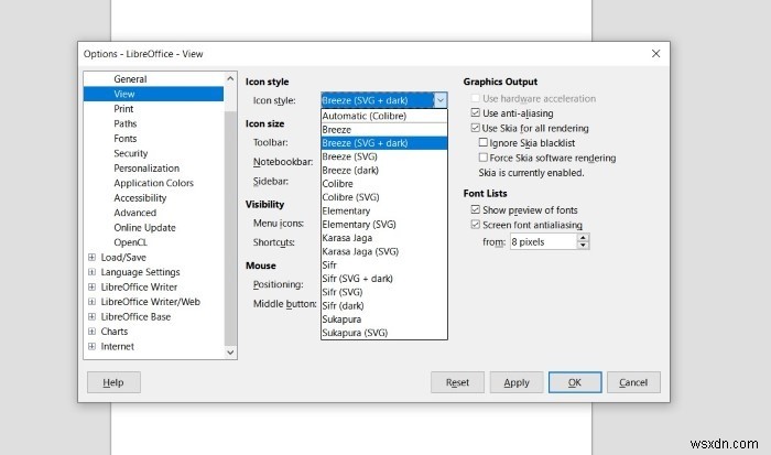 集中的な執筆のためにLibreOfficeで調整されたツールバーを作成する方法 