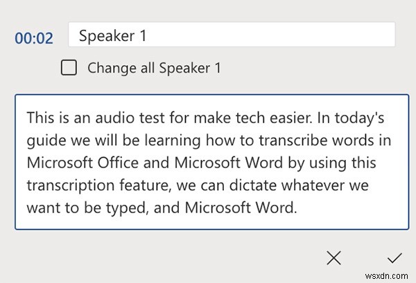 MicrosoftWord365で音声を書き写す方法 