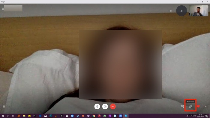 Skypeで画面を共有する方法 