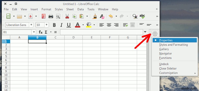 LibreOfficeでデフォルトのフォントを変更する方法 