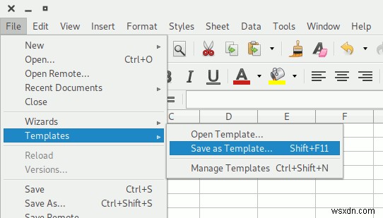 LibreOfficeでデフォルトのフォントを変更する方法 