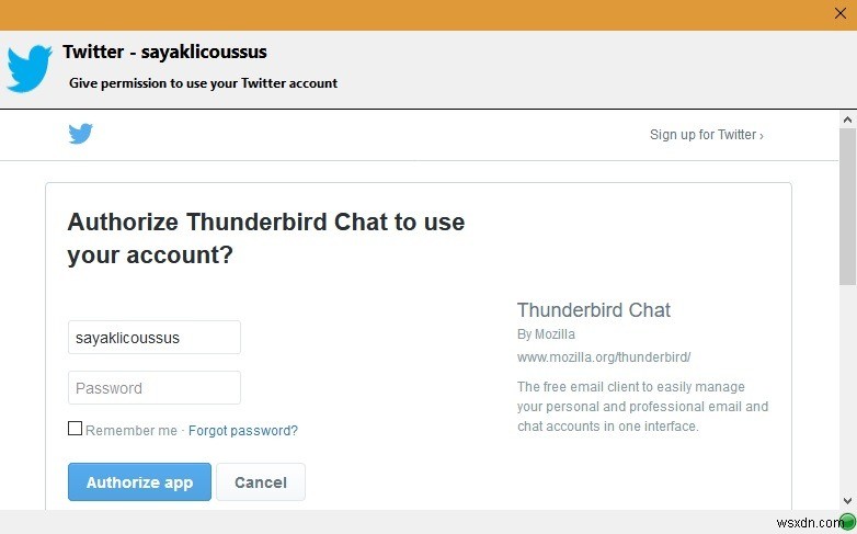 MozillaThunderbirdで連絡先とチャットする方法 