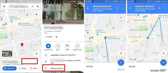 Googleマップで2点間の距離を測定する方法 