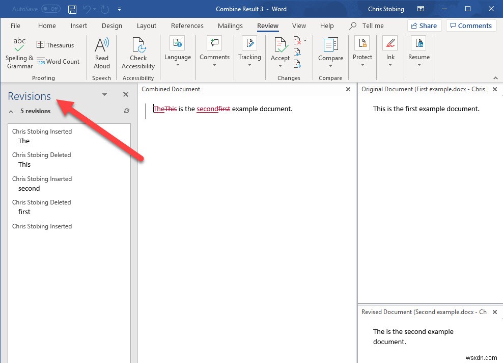 MicrosoftWordで2つのドキュメントをマージする方法 