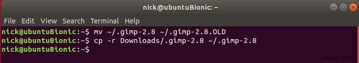 LinuxでGIMPをPhotoshopのように見せて動作させる方法 