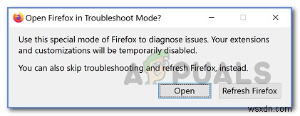 Firefoxで「組織が一部のオプションを変更する機能を無効にしている」を修正する方法は？ 