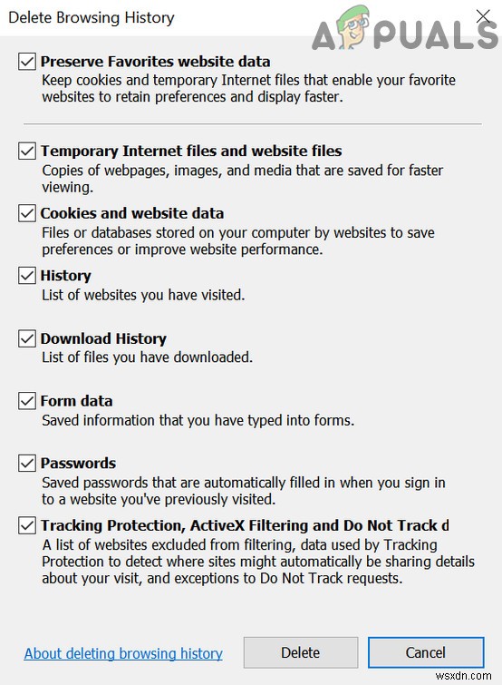 修正：INET_E_DOWNLOAD_FAILURE 