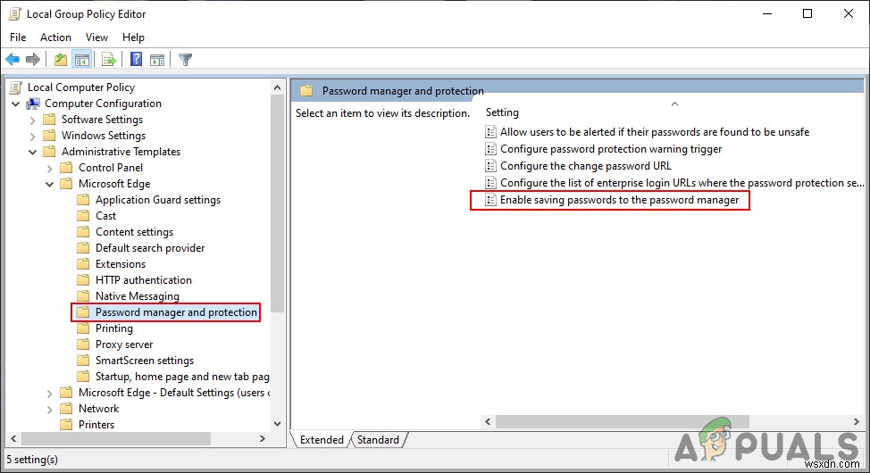 Windows10のMicrosoftEdgeでパスワードの保存を有効または無効にする方法は？ 