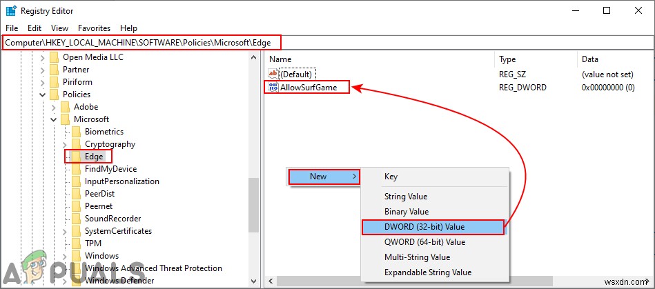 Microsoft Edgeでサーフゲームを無効にする方法は？ 