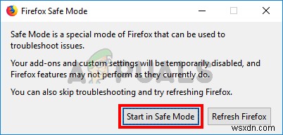 修正：Firefoxアドオンが機能しない 