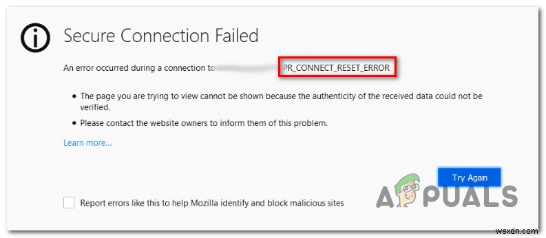 MozillaFirefoxでPRCONNECTRESET ERRORを修正するにはどうすればよいですか？ 
