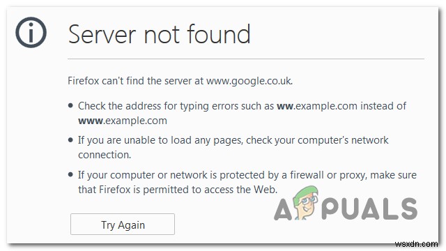 Firefoxでサーバーが見つかりませんエラー？これらの手順を使用してトラブルシューティングする 