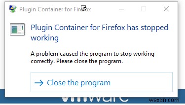 修正：Firefoxのプラグインコンテナが機能しなくなった 
