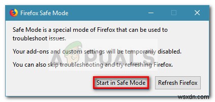 修正：Firefoxが応答しない 