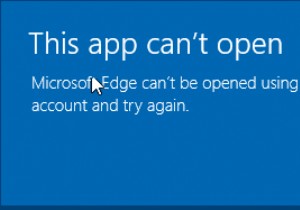 【解決済み】Windows 10で組み込みのAdministratorアカウントからMicrosoft Edgeが開けないときの対処法