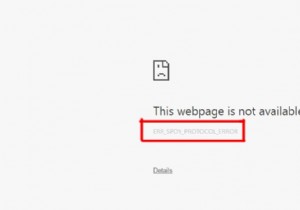 Google Chromeで「ERR_SPDY_PROTOCOL_ERROR」を修正するにはどうすればよいですか？ 