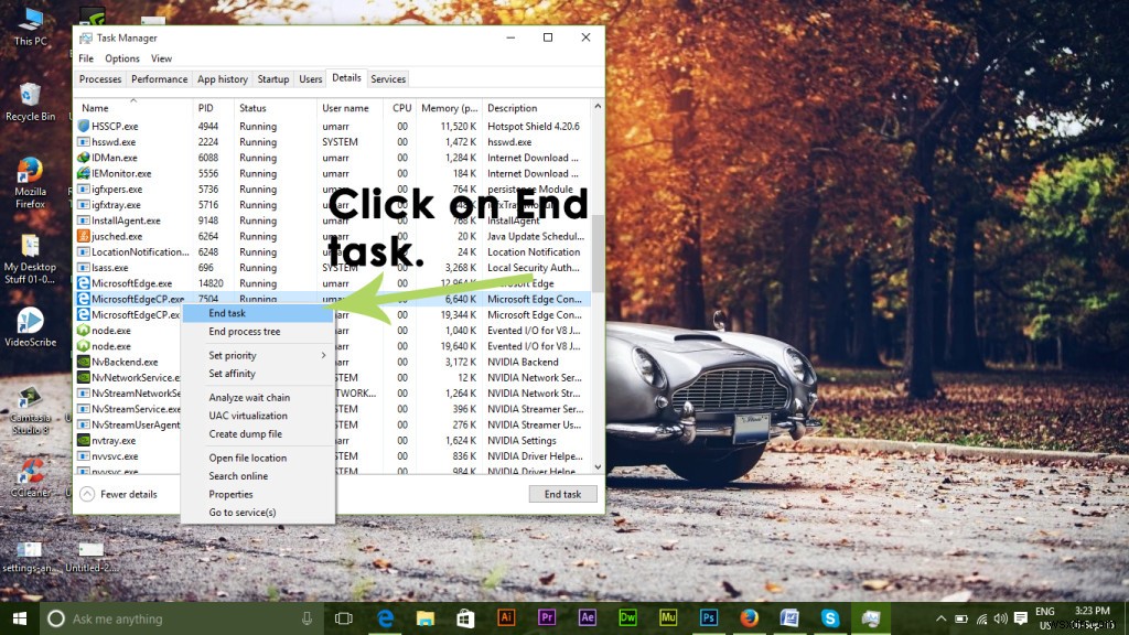 修正：Windows10でMicrosoftEdgeをリセットする 