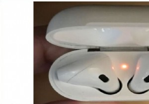 AirPodsがオレンジ色に点滅しますか？それらを修正する方法は次のとおりです 
