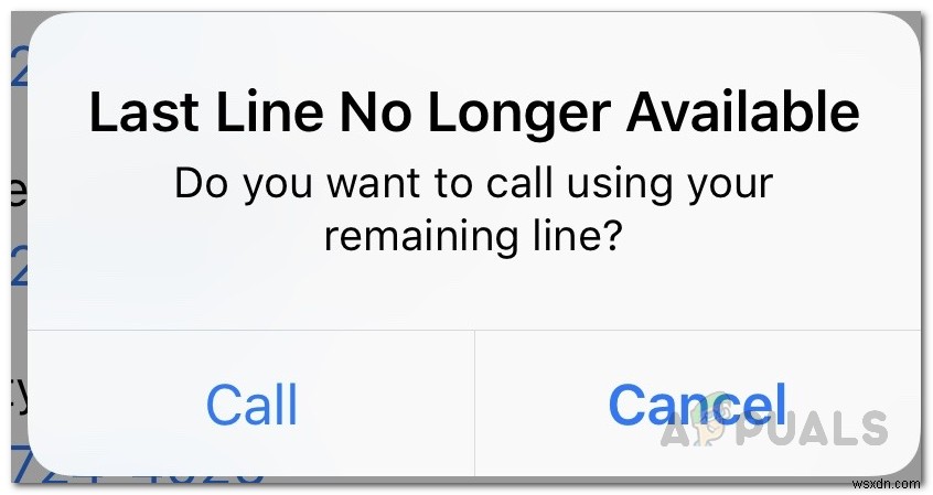 iPhoneで「ラストラインが利用できなくなった」を修正するにはどうすればよいですか？ 
