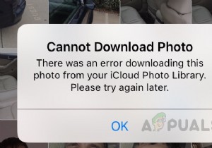 【解決法】iPhoneで「iCloud写真ライブラリからこの写真をダウンロード中にエラーが発生しました」と表示される場合の対処法