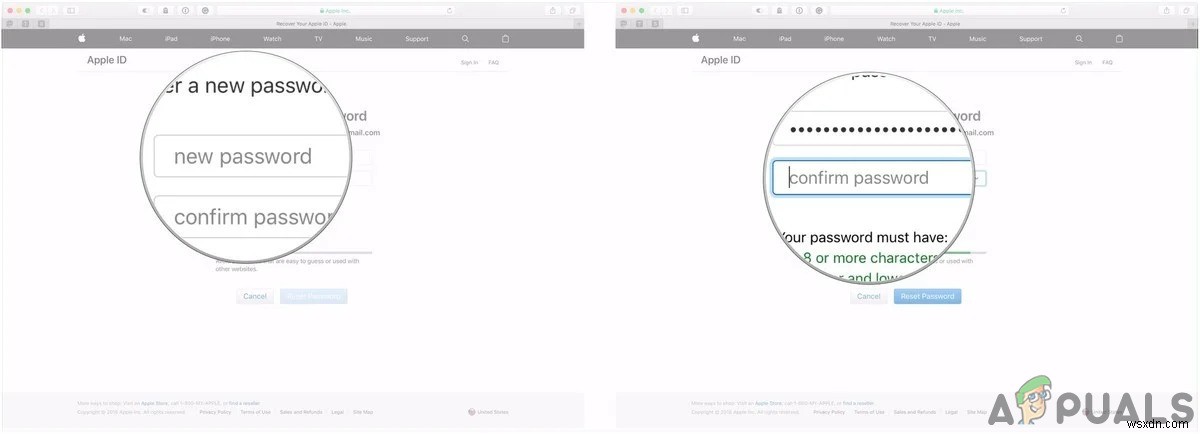 AppleIDパスワードをリセットする方法 