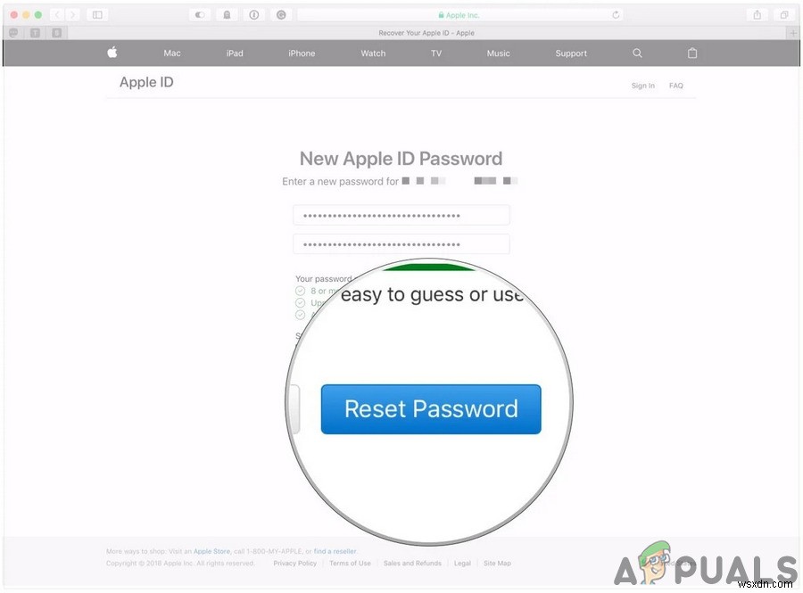 AppleIDパスワードをリセットする方法 