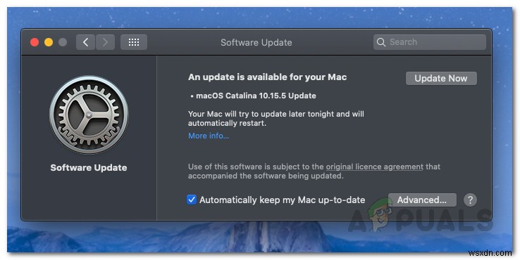 MacOSが更新されない問題を修正する方法 