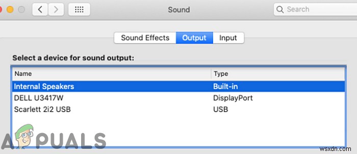 修正：macOSでサウンドが機能しない 