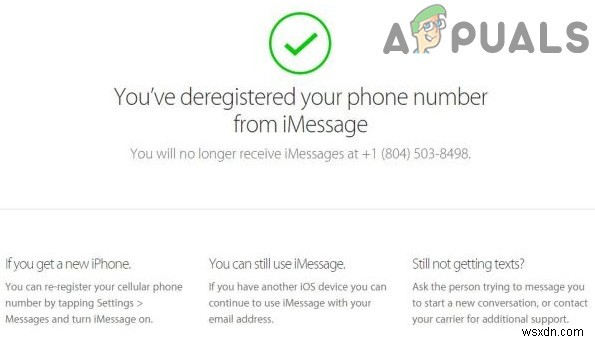 修正：iMessageのアクティベーションに失敗しました 