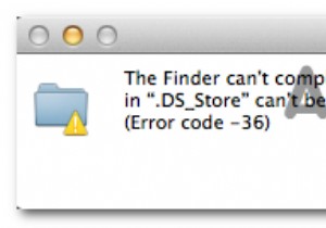 エラーコードの修正方法-36「.DS_Storeは読み取りまたは書き込みできません」 