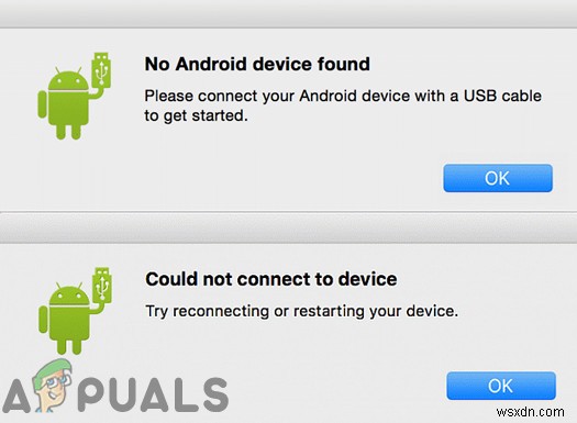 Androidファイル転送がMacOSで機能しない（修正） 