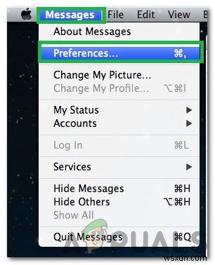 MacOSでiMessageをログアウトする手順 