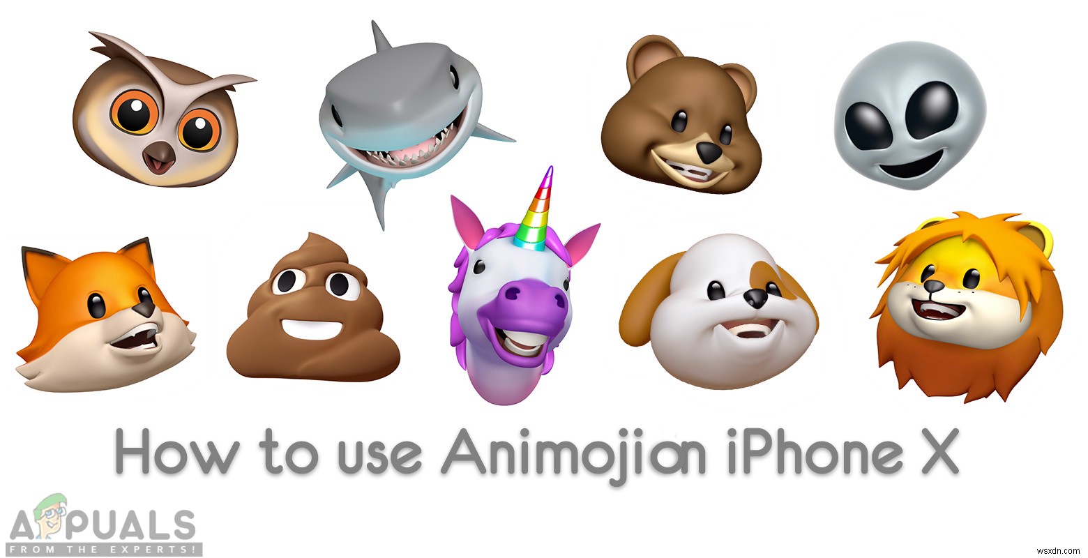 iPhoneXでAnimojiを使用する方法 