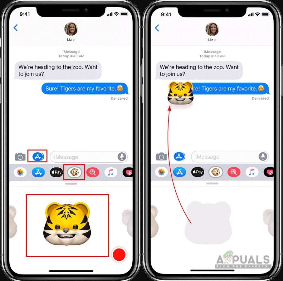 iPhoneXでAnimojiを使用する方法 