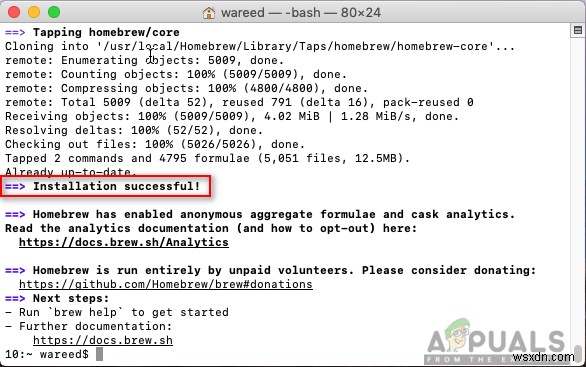 macOSで「sudoapt-getコマンドが見つかりません」を修正する方法 