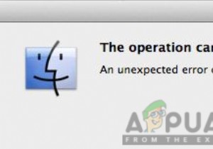 macOSで「エラーコード–8076」を修正する方法