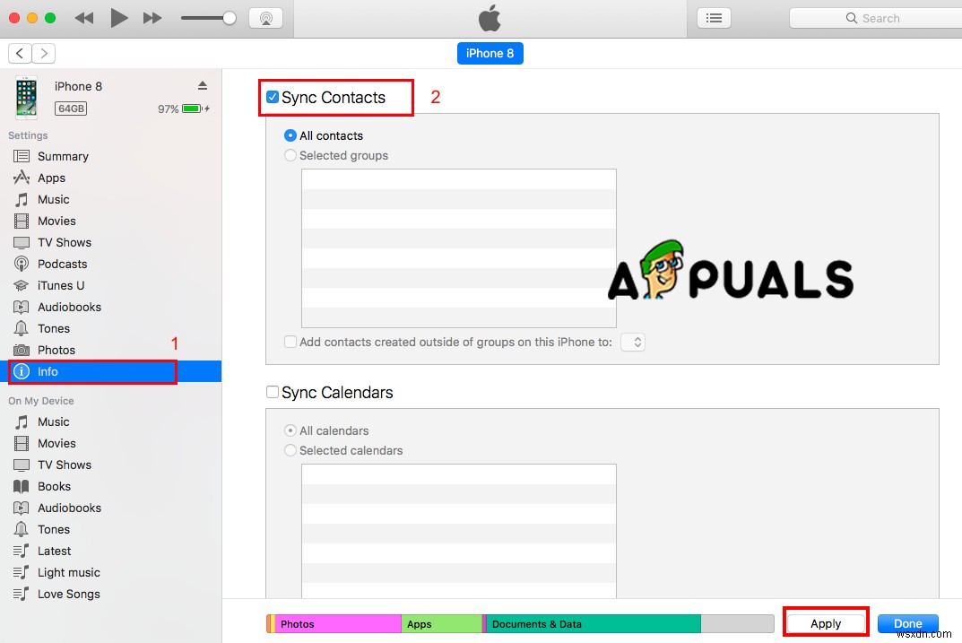 MacOSでiPhoneからアドレスブックに連絡先を同期する方法 