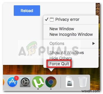 MacでForceQuitコマンドを使用する方法 