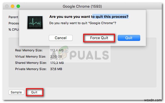 MacでForceQuitコマンドを使用する方法 