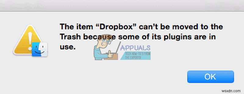 MacOSからDropboxを削除またはアンインストールする方法 