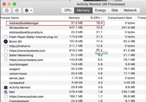 AddressBookSourceSyncが原因でMacが重くなる問題の解決方法