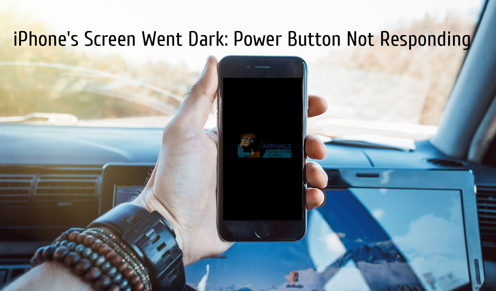 修正：iPhone画面の黒い「電源ボタンが機能しない」 
