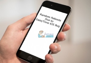 修正：iOSの日付/時刻のバグが原因でiPhoneとiPadがランダムに再起動する 