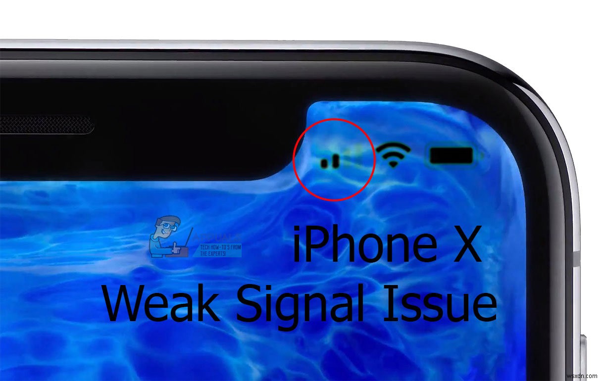 iPhoneXの弱い信号の問題を修正する方法 
