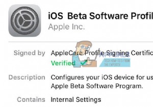 iPhoneXからベータプロファイルを削除して公式iOSリリースをインストールする方法 